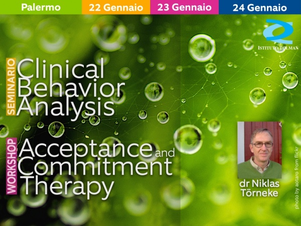 Seminario Clinical Behavior Analysis e Workshop Acceptance and Commitment Therapy a Palermo
