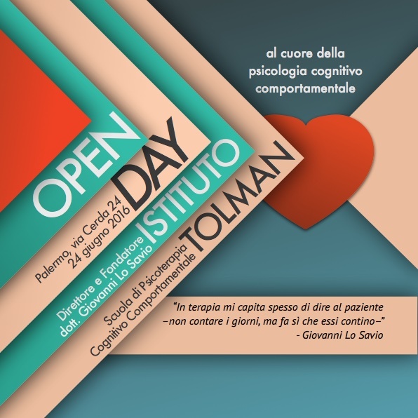 Open Day Scuola di Specializzazione in Psicoterapia  Cognitivo Comportamentale