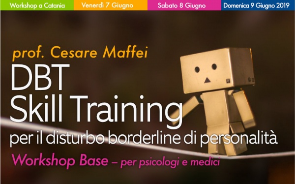 Workshop DBT Skill Training per il disturbo borderline di personalità