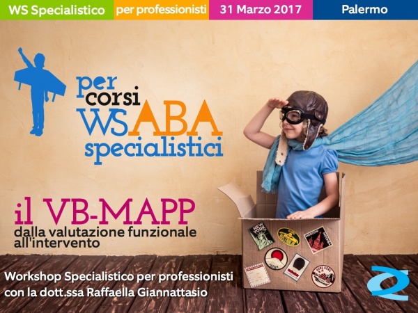 Corsi pratici ABA per l'autismo e disturbi dello sviluppo