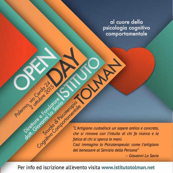 Open Day Scuola di Psicologia Cognitivo Comportamentale a Palermo