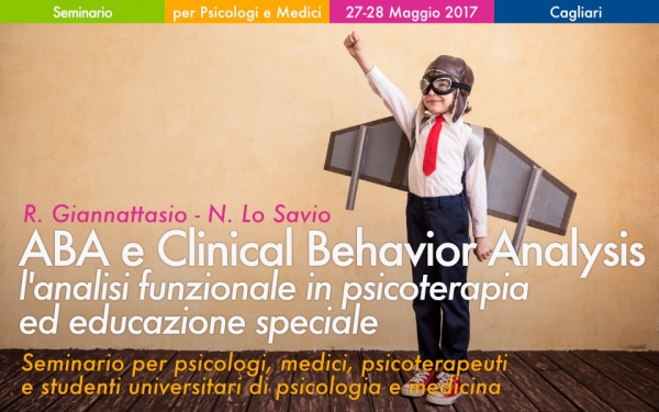 Seminario ABA e Clinica Behavior Analysis a Cagliari Giannattasio Lo Savio