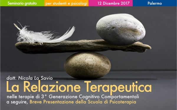 Seminario La Relazione Terapeutica a Palermo