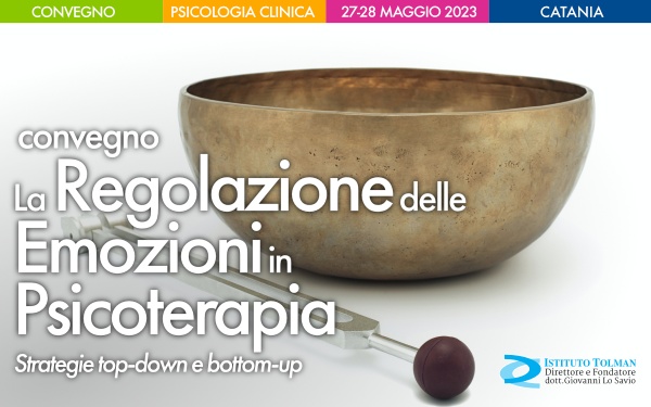 Poster Convegno La Regolazione delle Emozioni in Psicoterapia a Catania